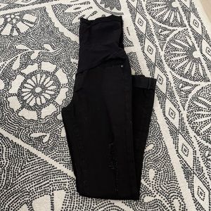 A Pea In the Pod black maternity jeans